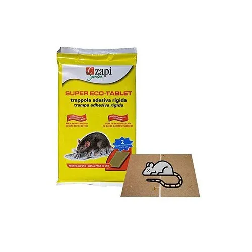 Zapi Extra sterke lijmplaten voor muizen en ratten 2 stuks
