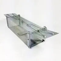 2 deurs vangkooi voor ratten 43 x 14 x 11 cm | levend vangen