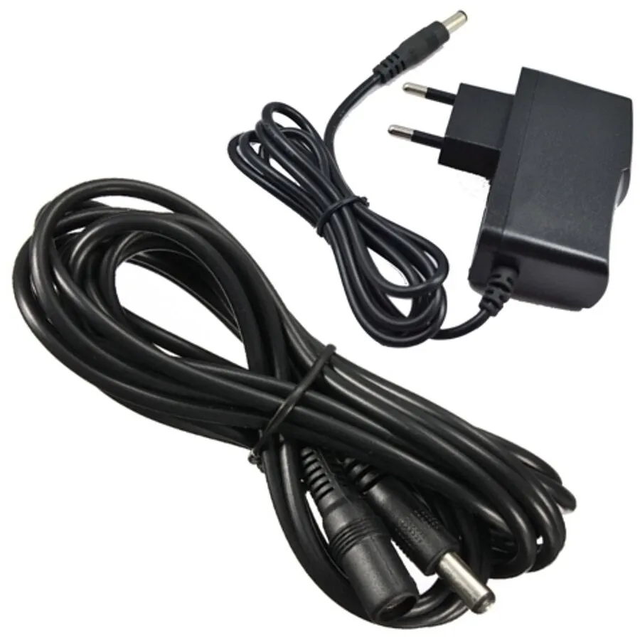 Universele adapter voor buitenverjagers | 10 meter | EU en UK stekker