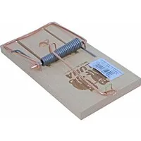 Houten rattenklem 16,5 x 8,5 cm | krachtige slagval
