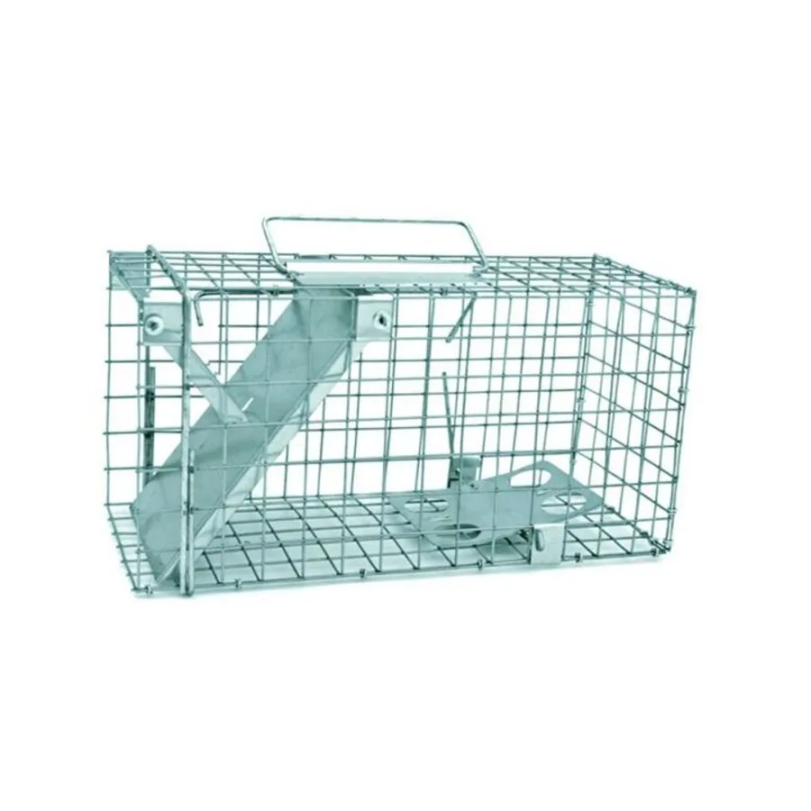 Rattenvangkooi 35 x 17 x 20 cm | levend vangen | 1 ingang