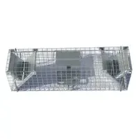 Doorloopval voor ratten met 2 ingangen | 65 x 17 x 20 cm