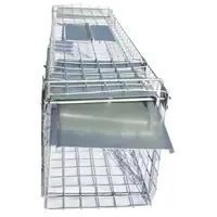 Doorloopval voor ratten met 2 ingangen | 65 x 17 x 20 cm