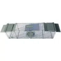 Grote 2-deurs doorloopval 122 x 29 x 32 cm voor levend vangen