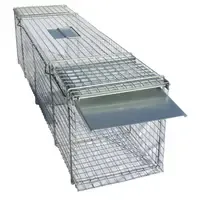 Grote 2-deurs doorloopval 122 x 29 x 32 cm voor levend vangen