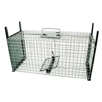 Rattenvangkooi met 2 ingangen en transporthendel 50 x 20 x 20 cm