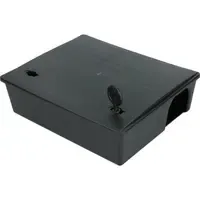 Rattenvoerdoos met sleutel 24 x 20,3 x 7,5 cm | voor lokaas