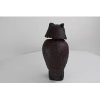 Uil vogelverschrikker 40 cm met windgedreven bewegende kop
