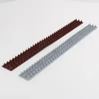 Bruine anti-klimstrip 50 cm | Puntstrip tegen vogels, katten en marters