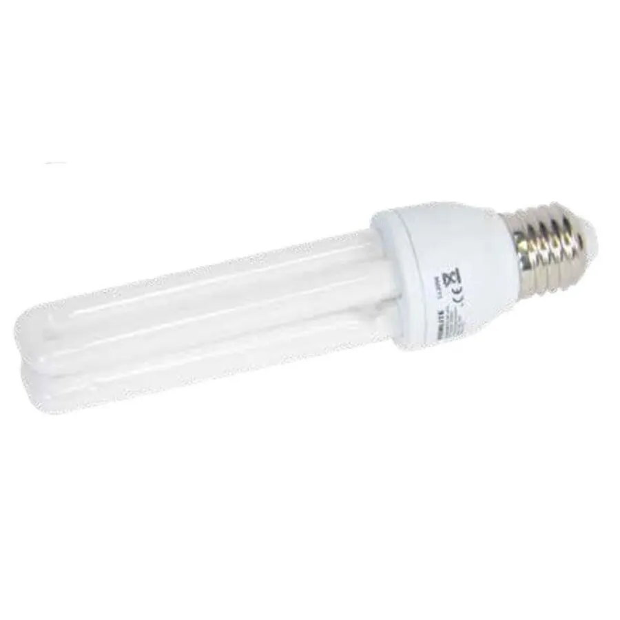 UV-A spaarlamp 20W met E27 brede fitting voor elektrische vliegenlampen