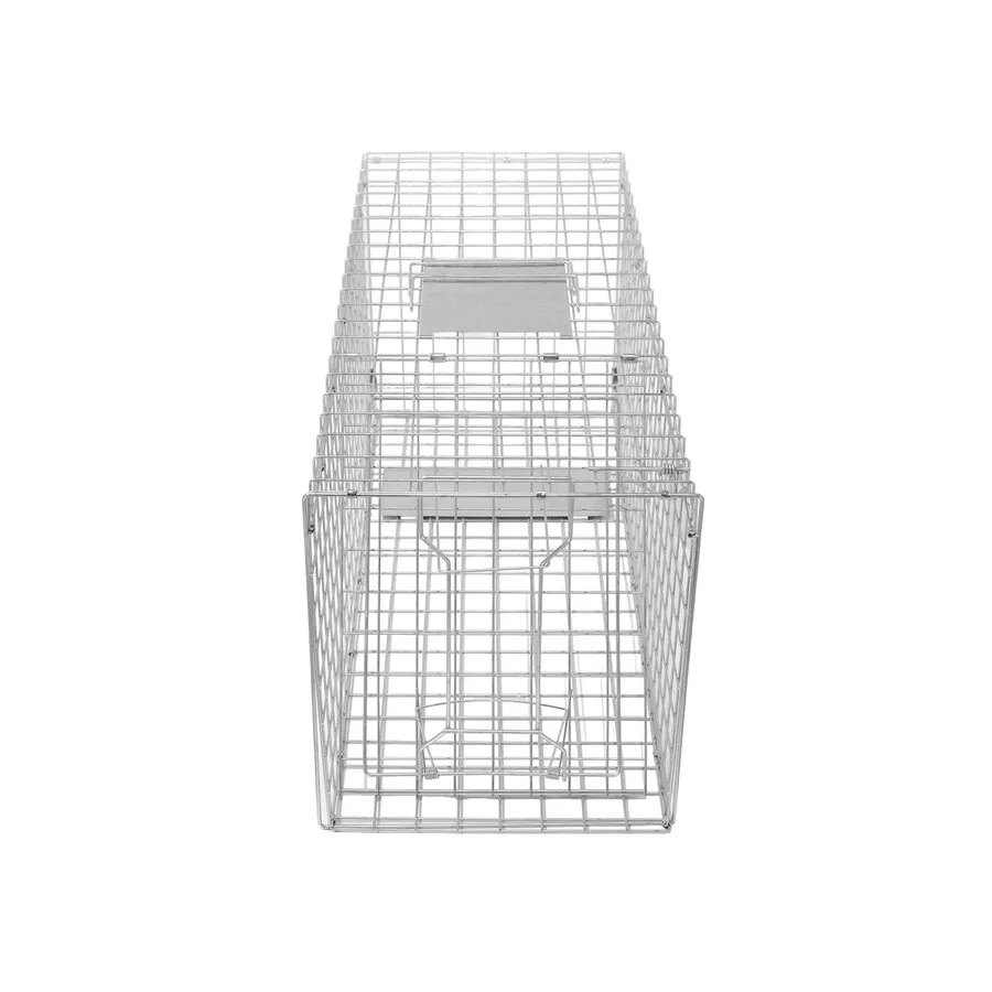 Opvouwbare vossen vangkooi 108 x 40 x 50 cm | levend vangen