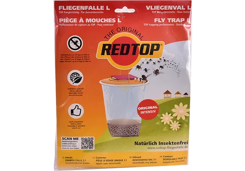 Redtop Vliegenval wegwerp voor buiten