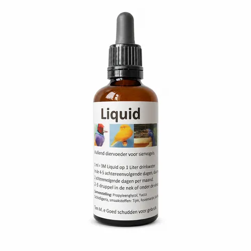 Sjoerd Zwart Liquid voor siervogels