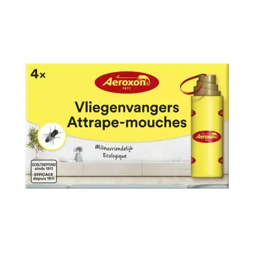 Aeroxon Vliegenvanger 4 stuks