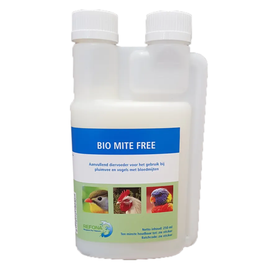 Bio Mite Free 250 ml | drinkwatersupplement tegen bloedluis bij kippen
