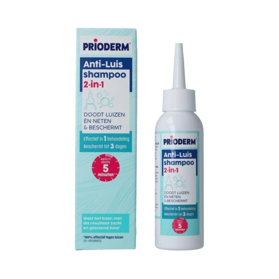Anti-luizenshampoo met oligodeceenolie tegen hoofdluis en neten 100 ml