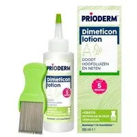 Dimeticon Lotion 100 ml tegen Hoofdluis en Neten met Luizenkam