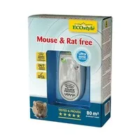 Ultrasone muizen- en rattenverjager 80 m² | Double Protect