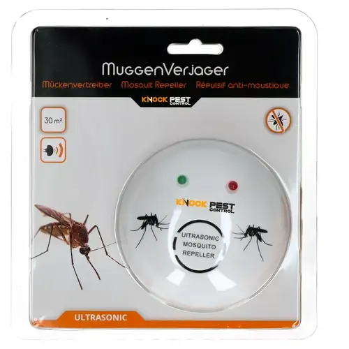 Knock Pest Ultrasone muggenverjager 30 m²