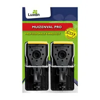 Professionele muizenval Pro | 2 stuks | herbruikbare slagval voor muizen