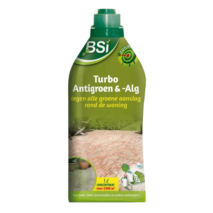 Turbo Antigroen & Alg concentraat 1 liter voor 2000 m²