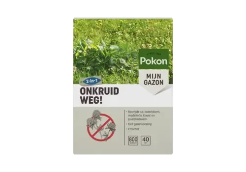 Pokon Onkruid Weg voor gazon 800 gram | 40 m²
