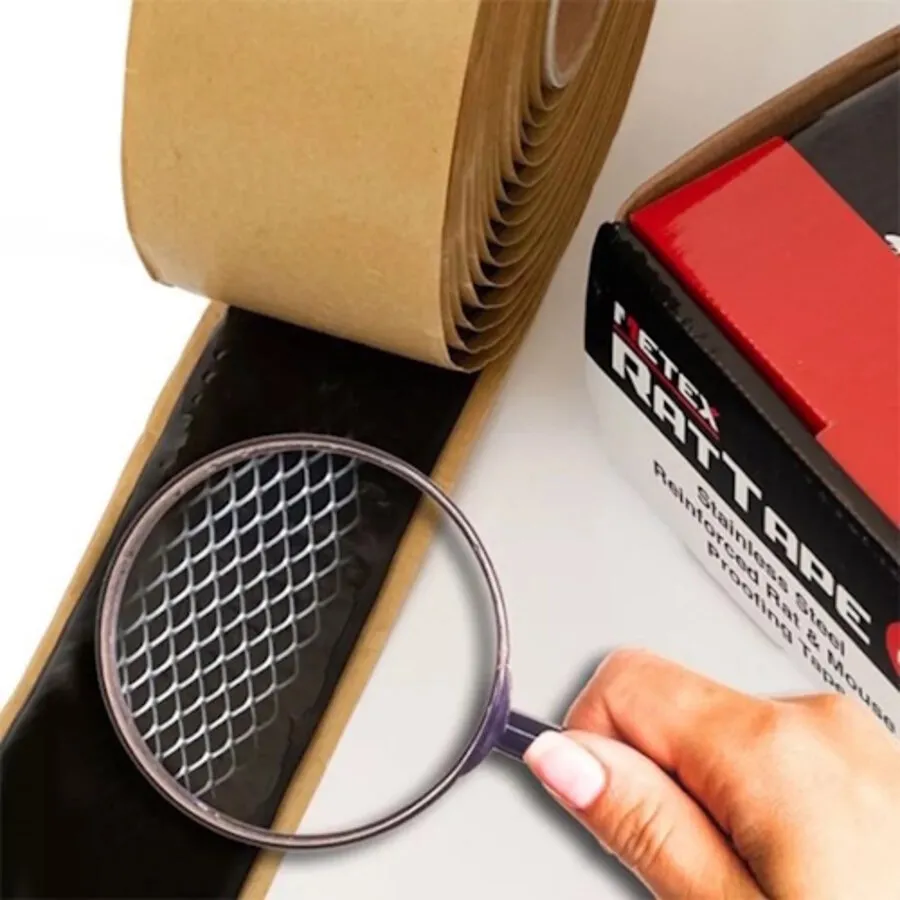 Rat Tape weringstape tegen muizen en ratten 1 meter x 50 mm