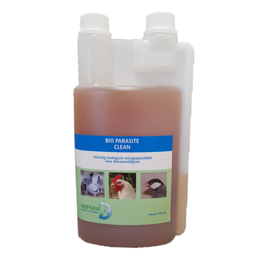 Bio Parasite Clean 1 liter | Reiniger voor dierenverblijven tegen bloedluis
