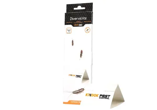 Knock Pest Zilvervisjesval 3 stuks