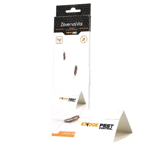 Knock Pest Zilvervisjesval 3 stuks