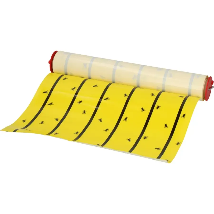 Vliegenkleefrol geel 7 meter x 30 cm | gifvrije vliegenval