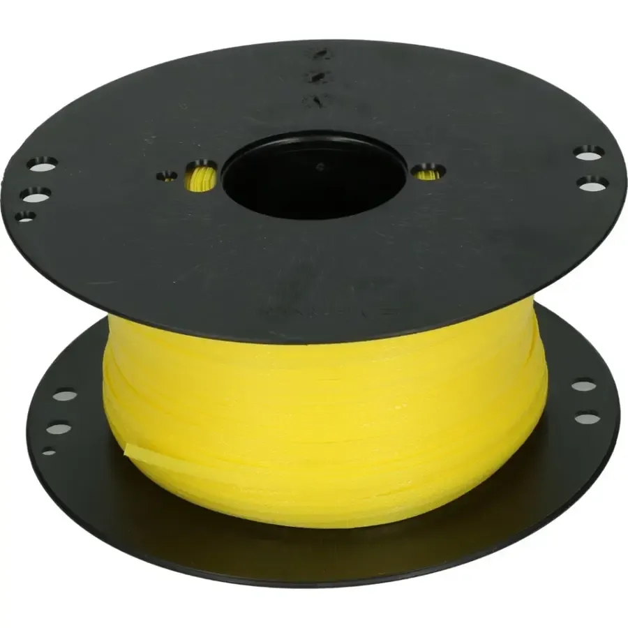 Vliegenlint vervangingsrol 400 meter | geel kleeflint | rol Ø 20 cm