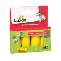 Vliegenvangers met kleefstrip | 4 stuks | gifvrij voor binnen