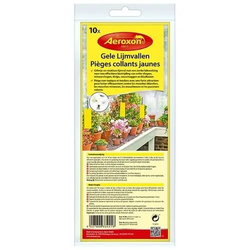 Aeroxon Gele lijmvallen 10 stuks