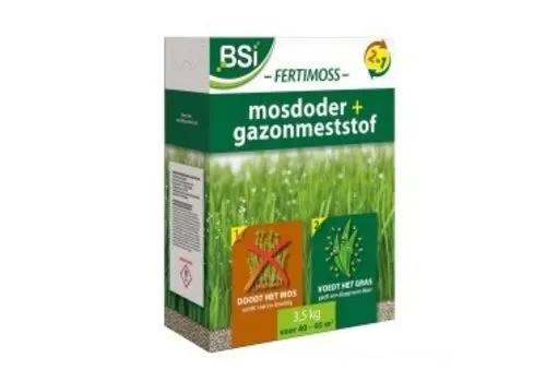 BSI Meststof en mosdoder 2-in-1