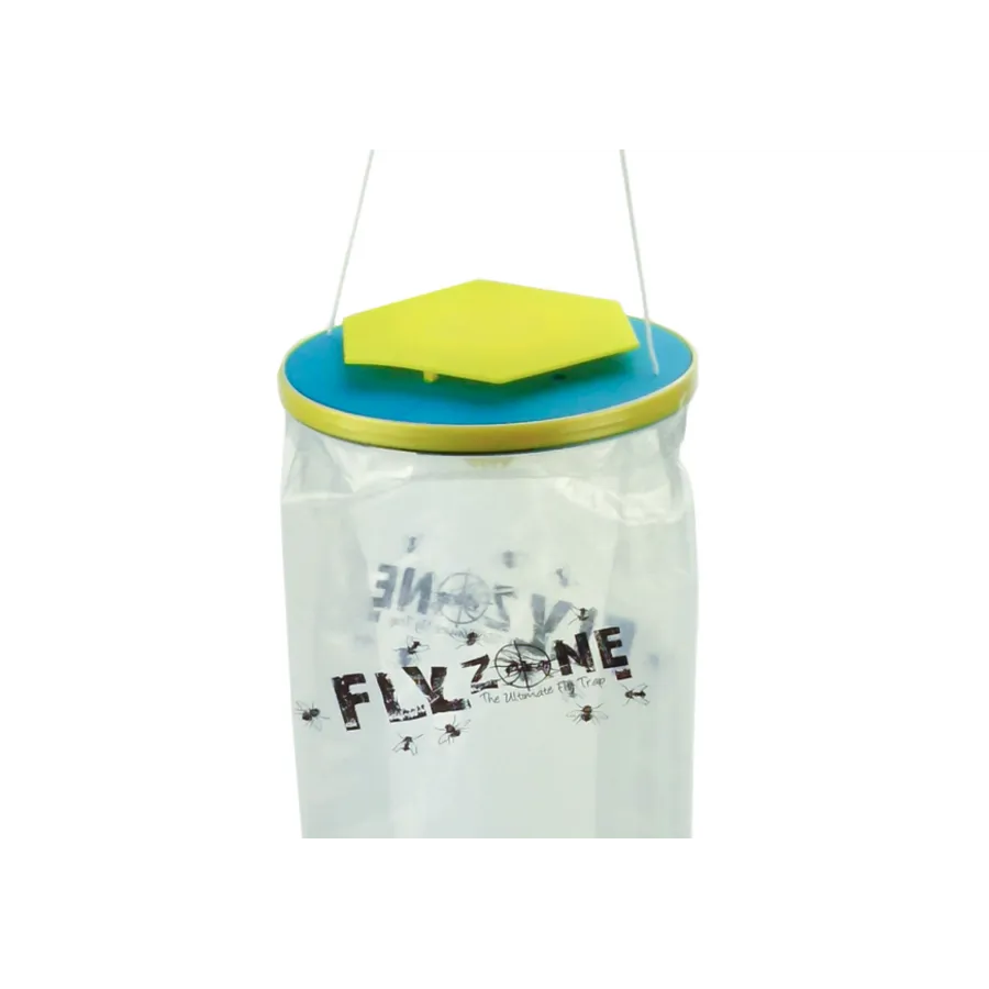 Flyzone XL vliegenval met lokstof | vangt 10.000+ vliegen | buiten