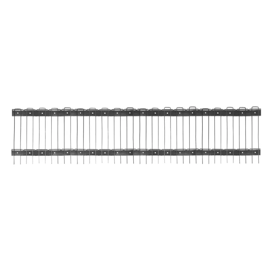Zonnepaneel vogelwering RVS 1 meter x 16 cm tegen vogels en marters