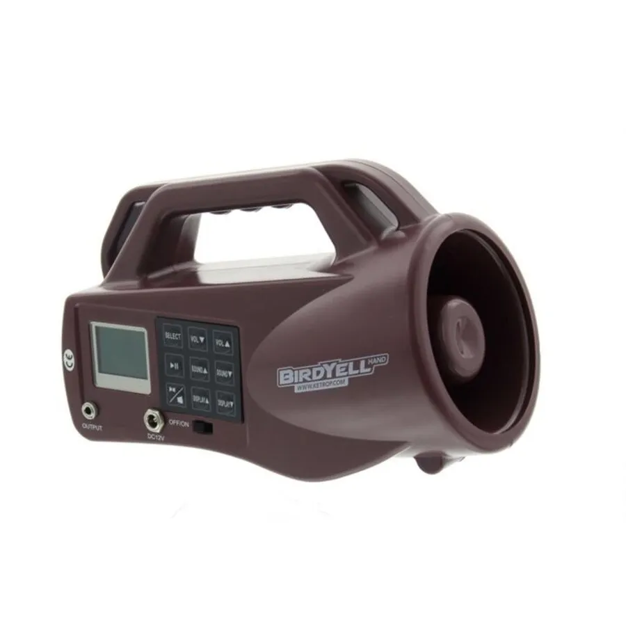 Bird Yell mobiele vogelverjager met geluid 10 W | bereik meer dan 200 meter