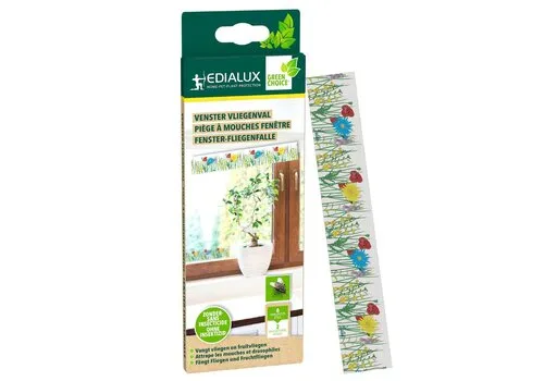 GreenProtect Raamstickers tegen vliegen | 6 stuks