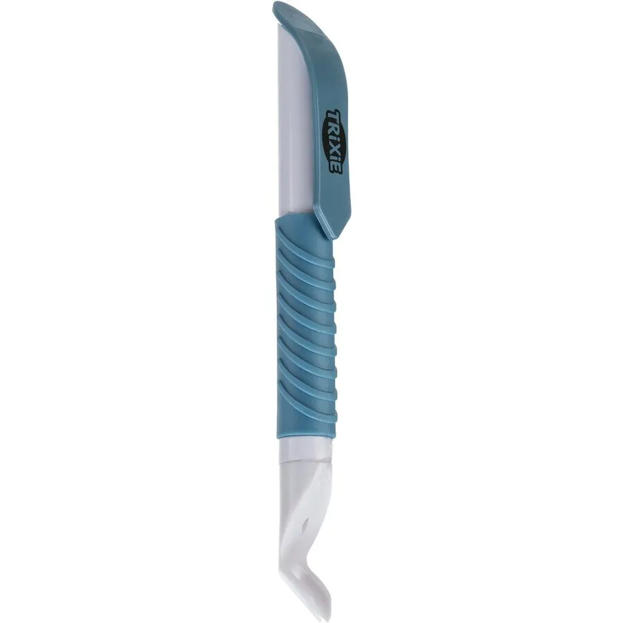 Tekenpen met LED verlichting 14 cm voor honden en katten