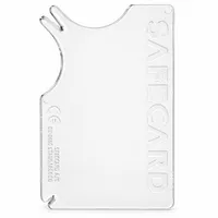 Safecard tekenverwijderaar 8 x 5 cm | compacte tekenkaart