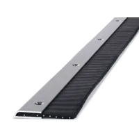 Deurstrip wering met aluminium houder 1 meter x 30 mm tegen muizen en ratten