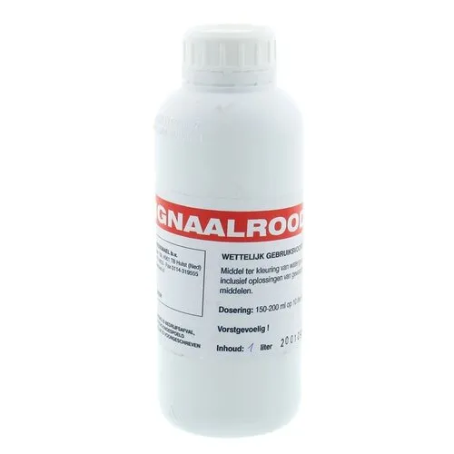 Van Wesemael Signaalrode markering kleurstof 1 liter