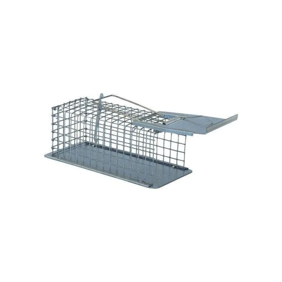 Muizenvangkooi met 1 ingang 14,5 x 7 x 9 cm | levend vangen