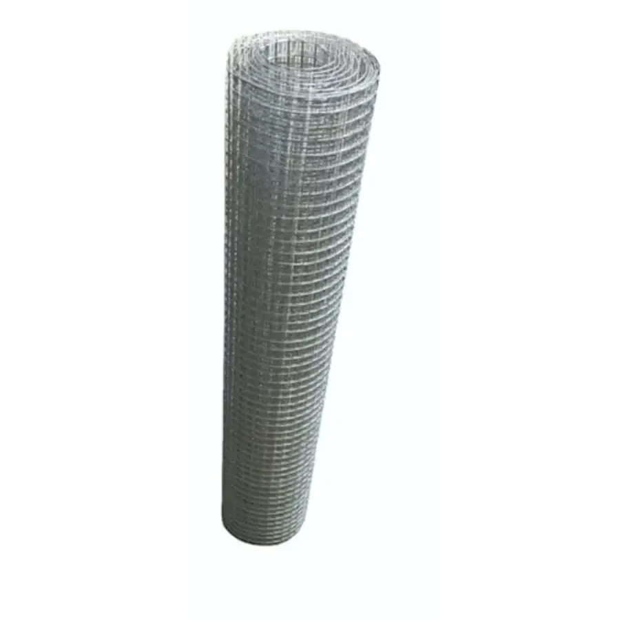 Muizen- en rattenweringsgaas gegalvaniseerd 90 x 600 cm | 6 x 6 mm maas