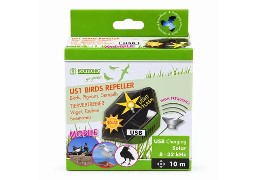 Isotronic US1 Mobiele Vogelverjager Solar