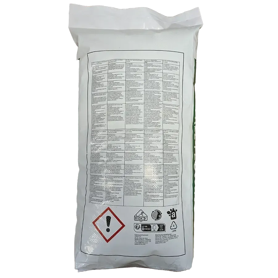 Ferromel 17 ijzersulfaat 15 kg | ijzermeststof voor snel diepgroen gazon
