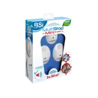 MultiStop Mini 3-pack ultrasone ongedierteverjager | 3 x 30 m²