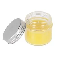 Citronella kaars in glazen pot Ø6 x 6 cm voor buiten