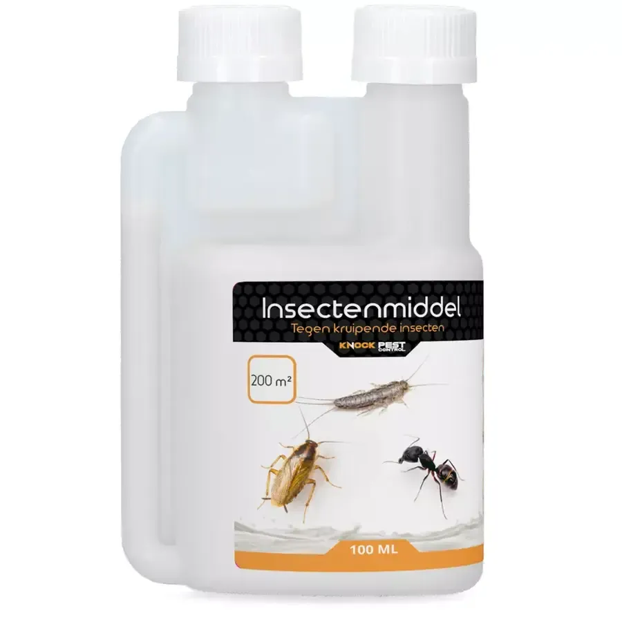 Insectenmiddel tegen kakkerlakken 100 ml | concentraat voor naden en kieren